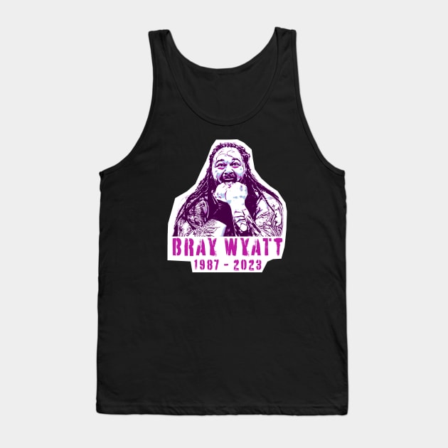 Bray Wyatt - RIP 1987-2023 Tank Top by Crocodile Store